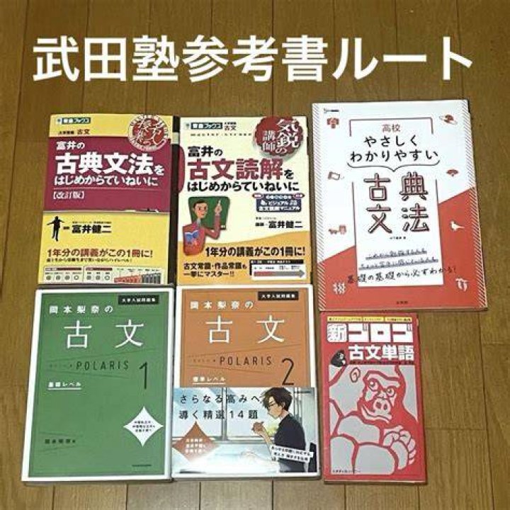 武田塾 参考書ルートの考え方(学力に合わせた組み方)
